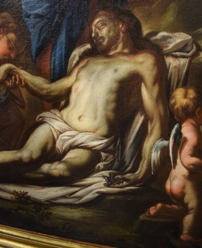 17th century - Lamentation over Christ , Italian school of the 17th century